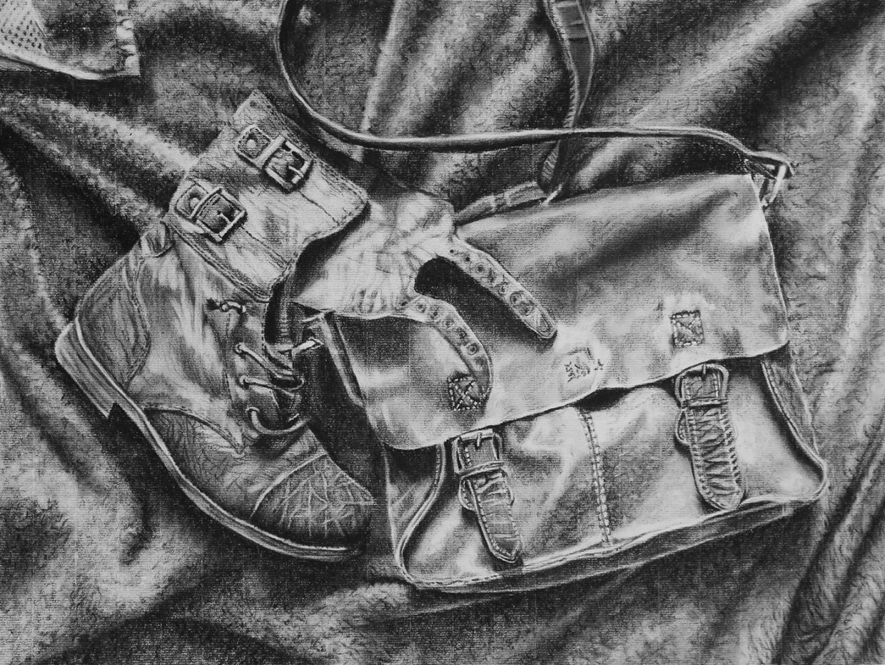Helen Bugler | Charcoal | Boot And Bag